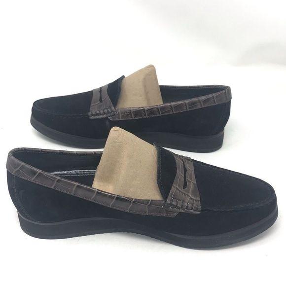 Marc Joseph Chamber St Leather Penny Loafers 8 - Picture 1 of 9